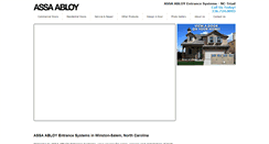 Desktop Screenshot of piedmontgaragedoors.com